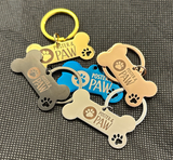 Namnbricka med personlig gravyr